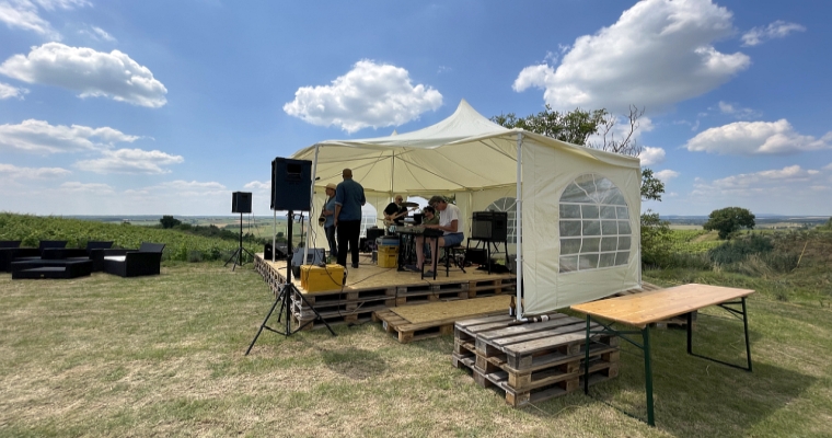 Boring Blues Band (BBB) @Weingartl Weingut Hahn 25.6.2023